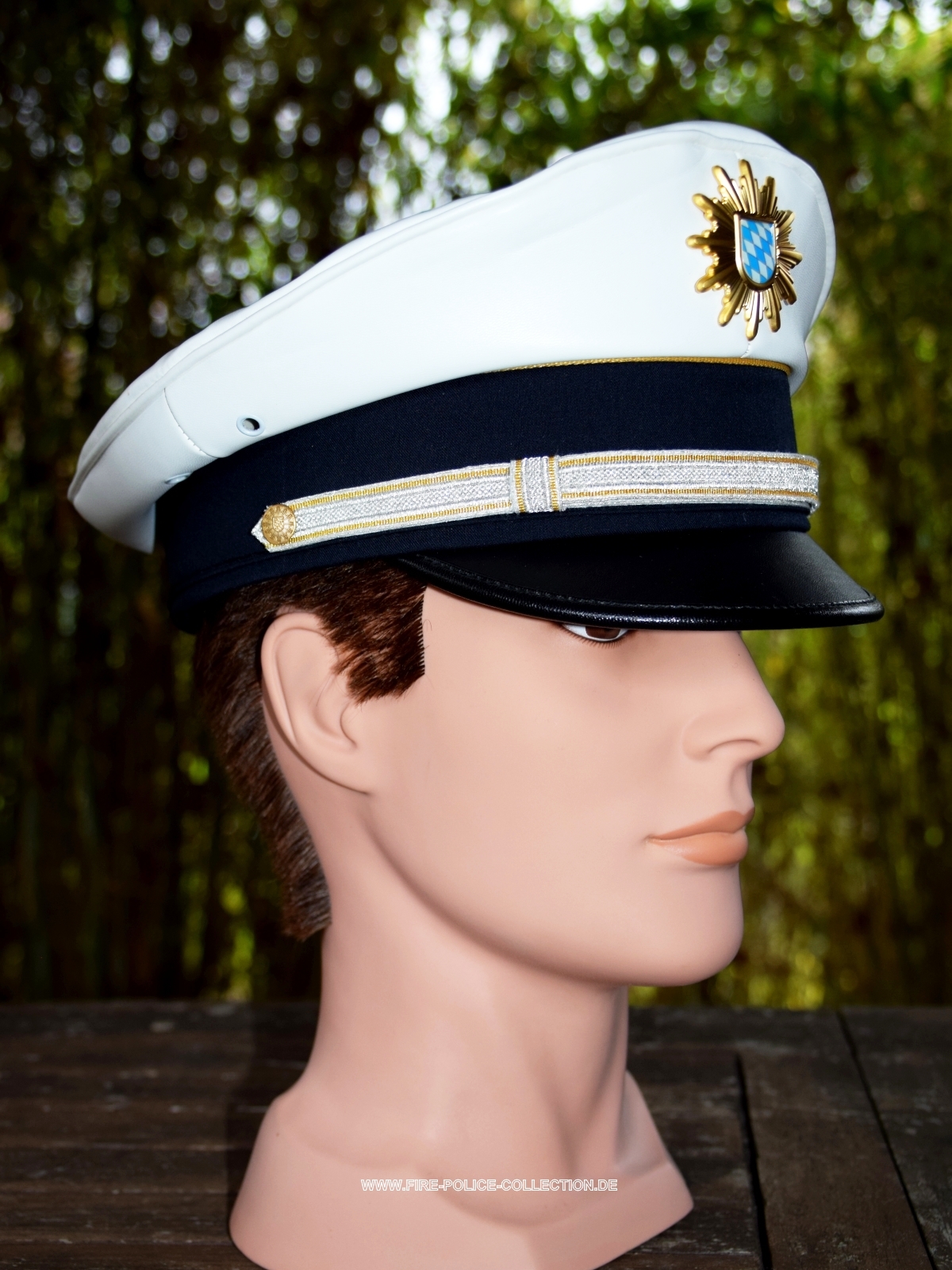 Schirmm&uuml;tze weiss